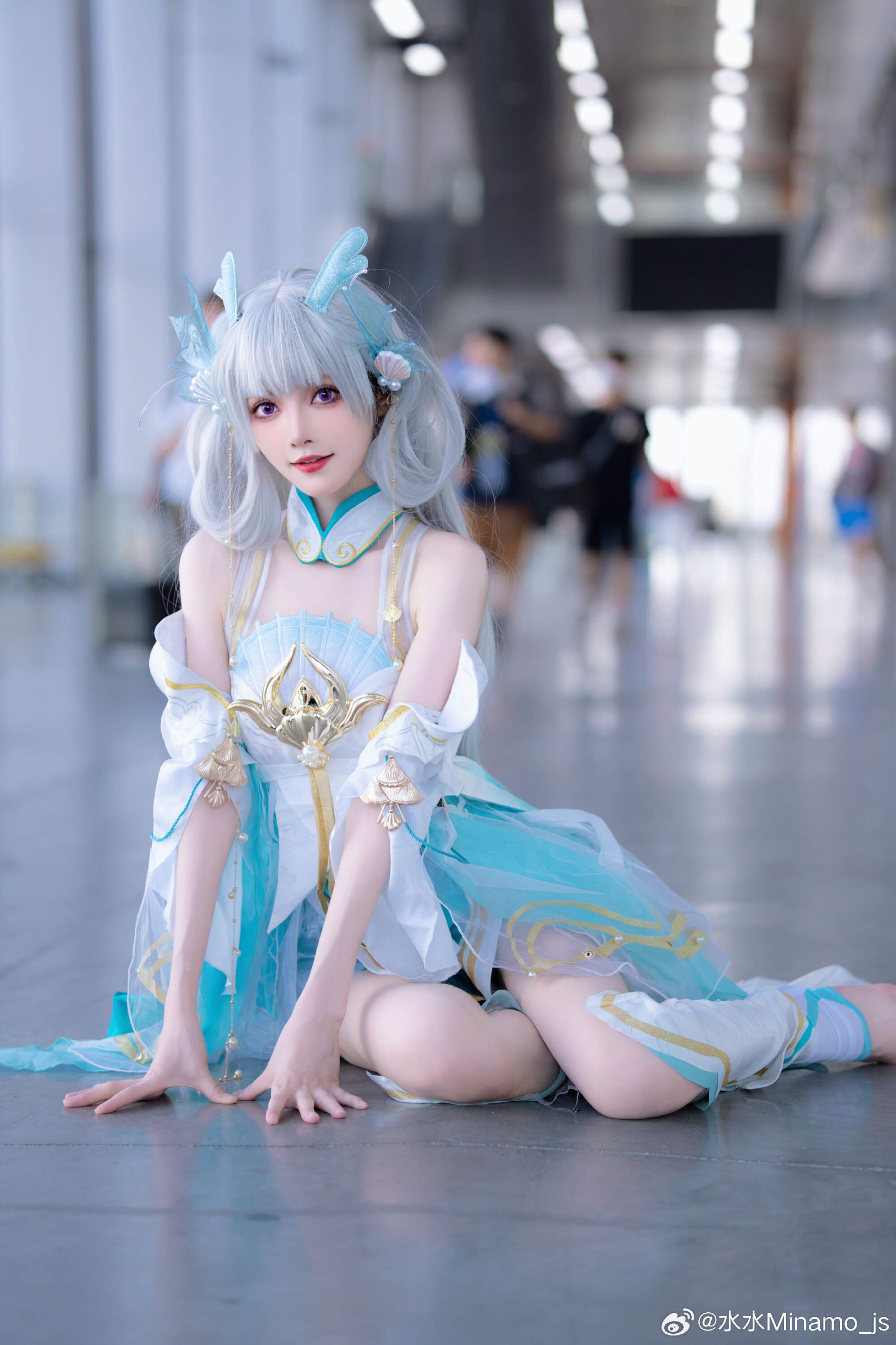 王者荣耀游龙清影 仙女下凡捏