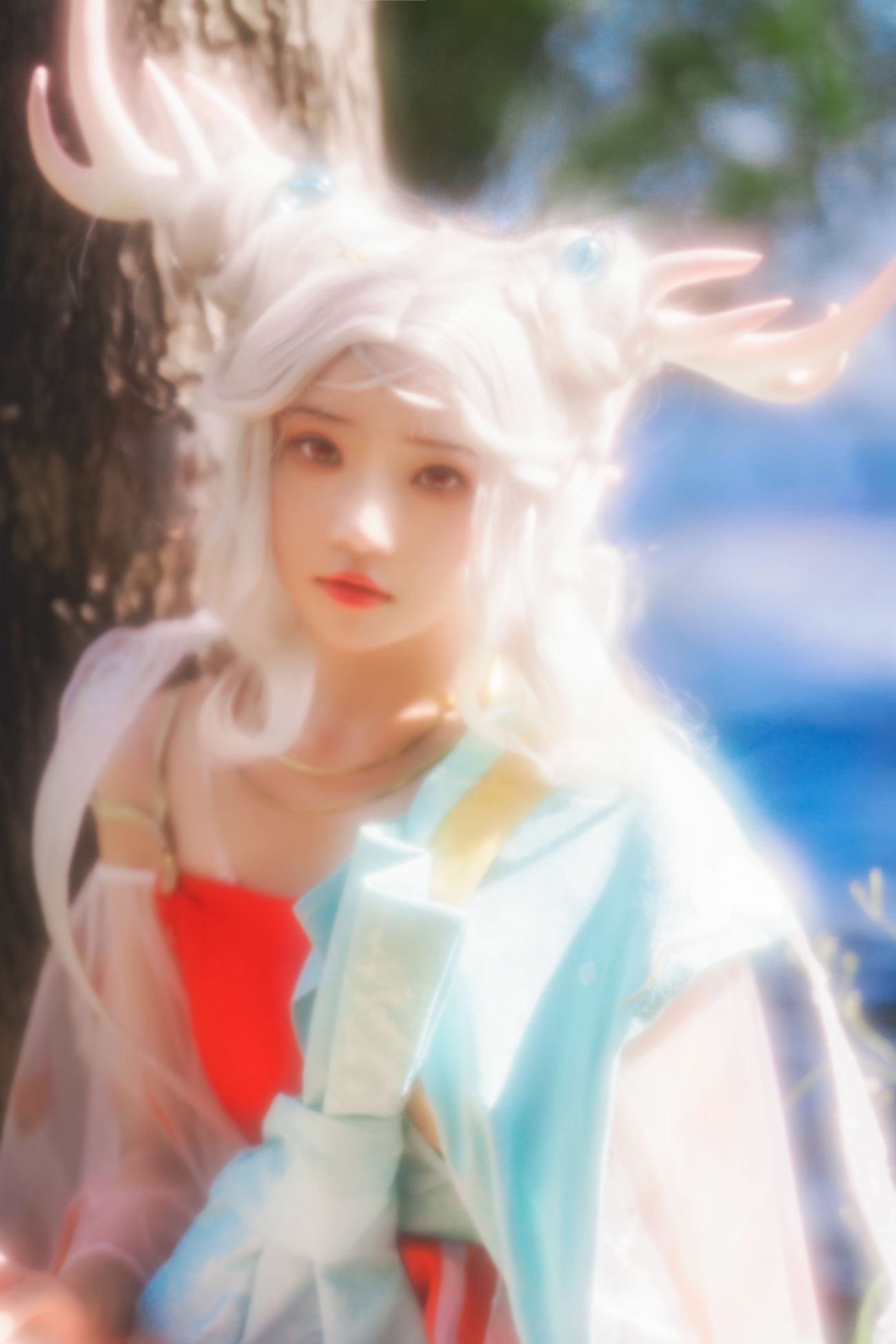 TAOMIAO微博美少女桜桃喵Cosplay性感写真小鹿-20