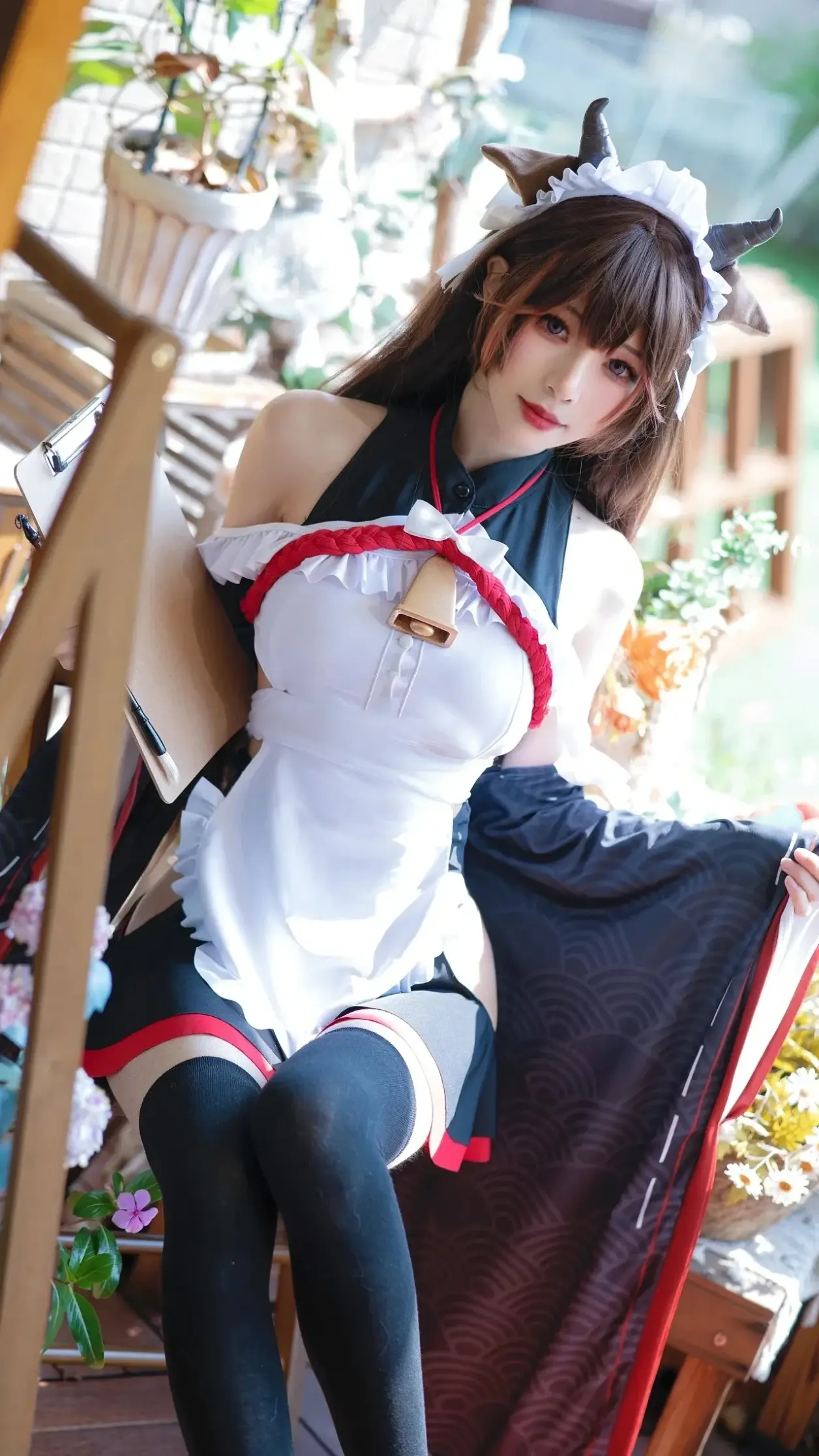 你的黑丝可爱牛牛女仆已送达~