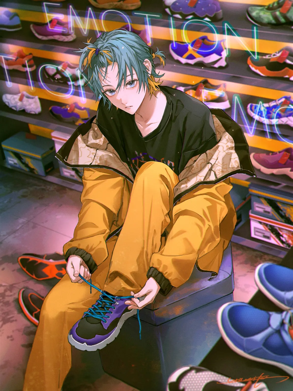 最爱的那一双♡ – 运动鞋插画特辑