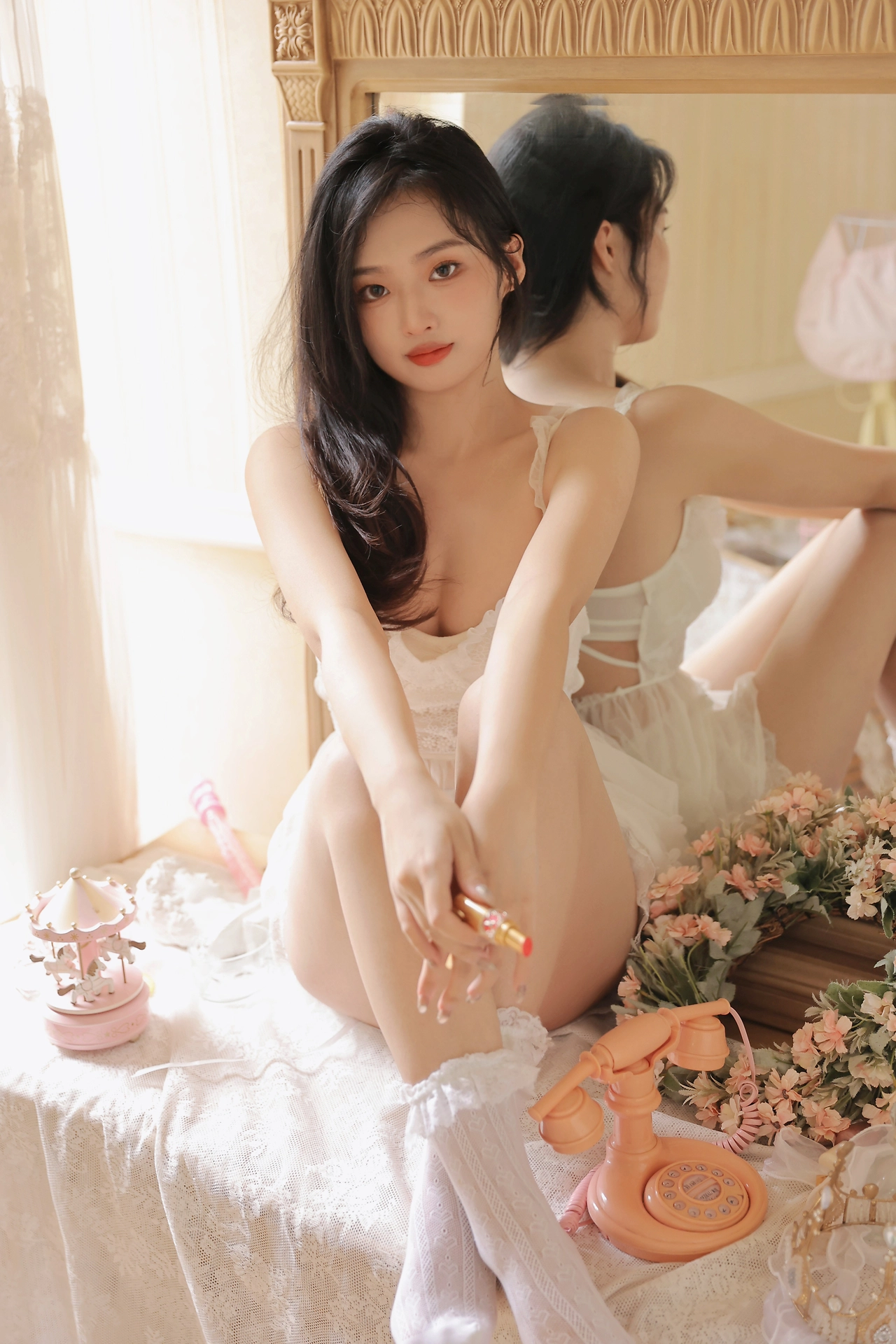 没人能拒绝初恋脸的美少女吧？！清纯感拉满！