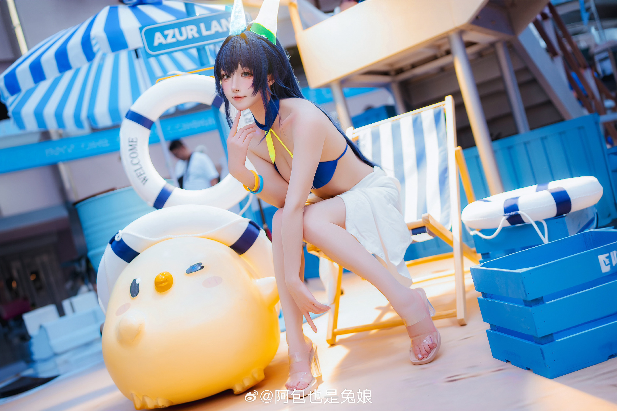 碧蓝航线COSPLAY  大惊喜！第二次出咱们花园啦