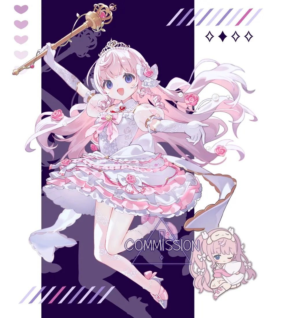 层层叠叠♡ – 蛋糕裙插画特辑