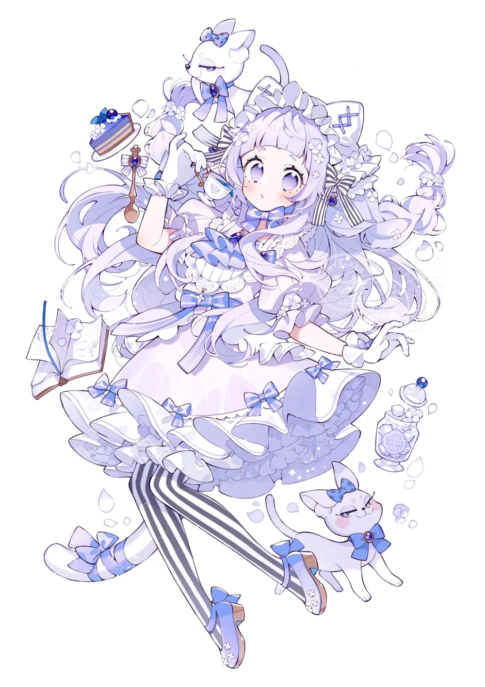 可爱从头开始♡ – 头饰插画特辑