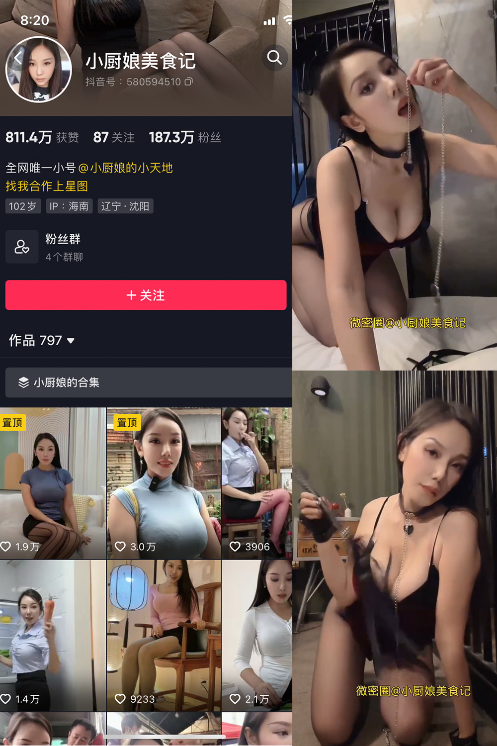 抖音 小厨娘美食记 微密圈 NO.012期 更新至：2023.6.17