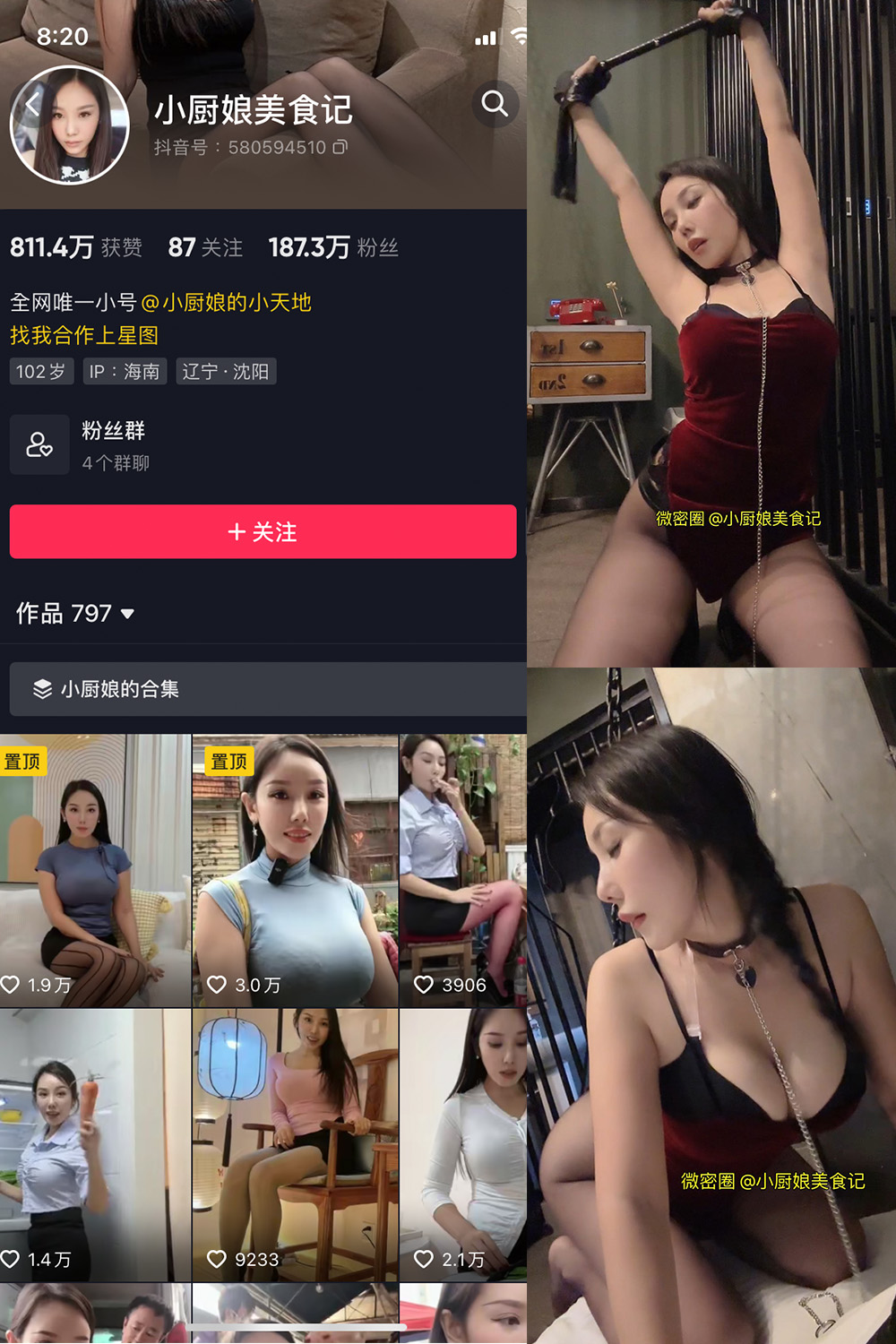 抖音 小厨娘美食记 微密圈 NO.011期 更新至：2023.6.11