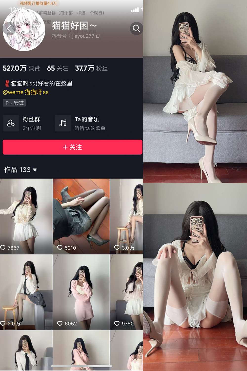 抖音 猫猫好困 微密圈 NO.013期