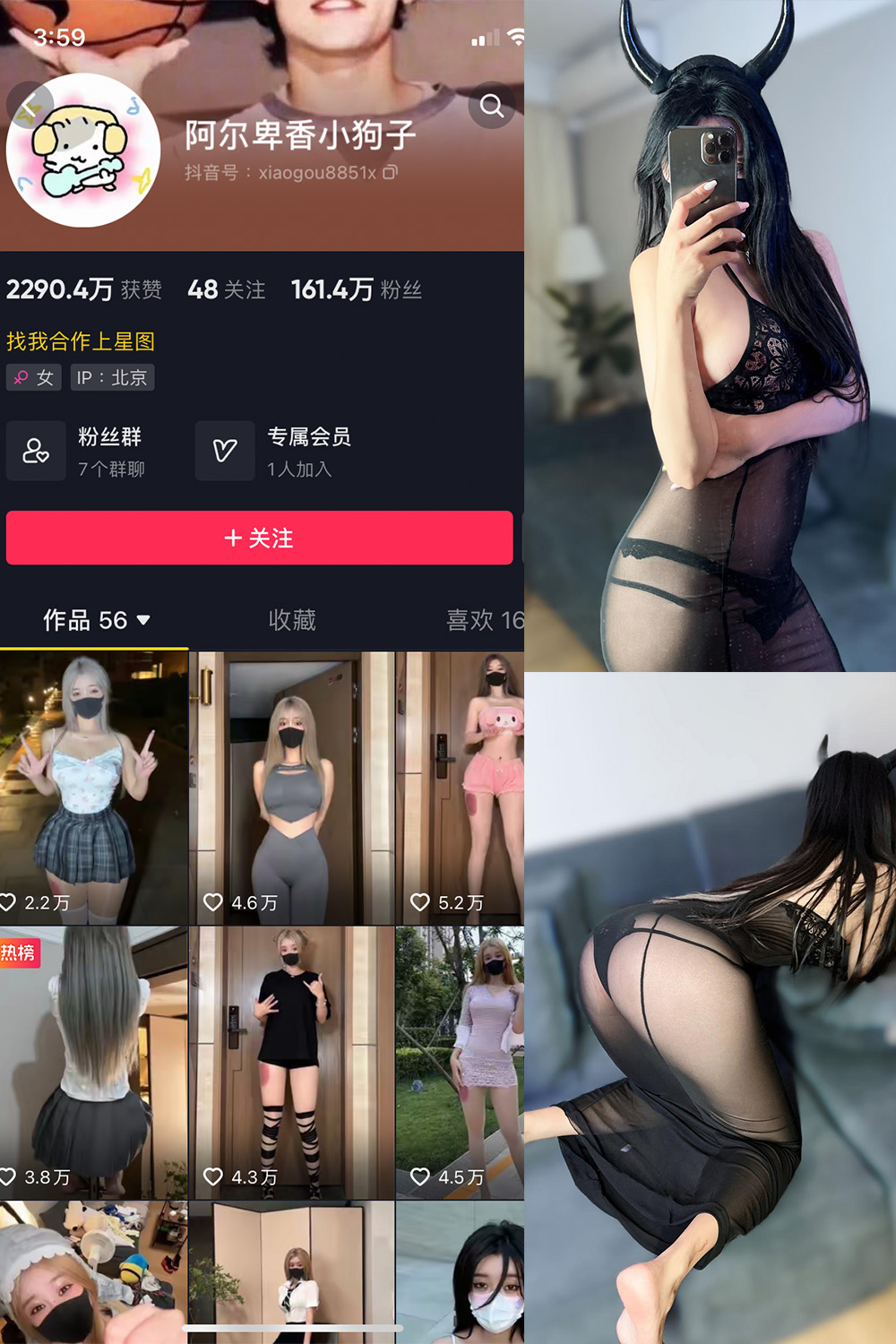 抖音 阿尔卑香小狗子 微密圈 NO.055期 更新至：2024.8.18