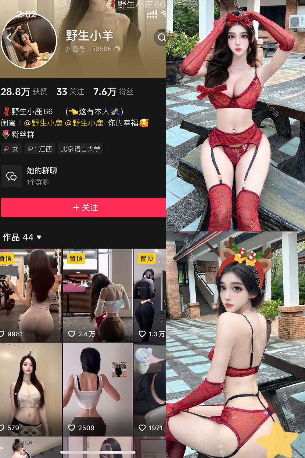 抖音 野生小羊 铁粉空间 NO.008期