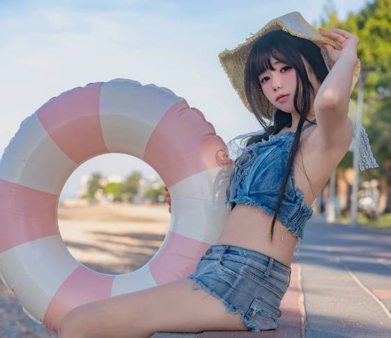 咬一口兔娘ovo – 海の夏日:海边的夏日梦