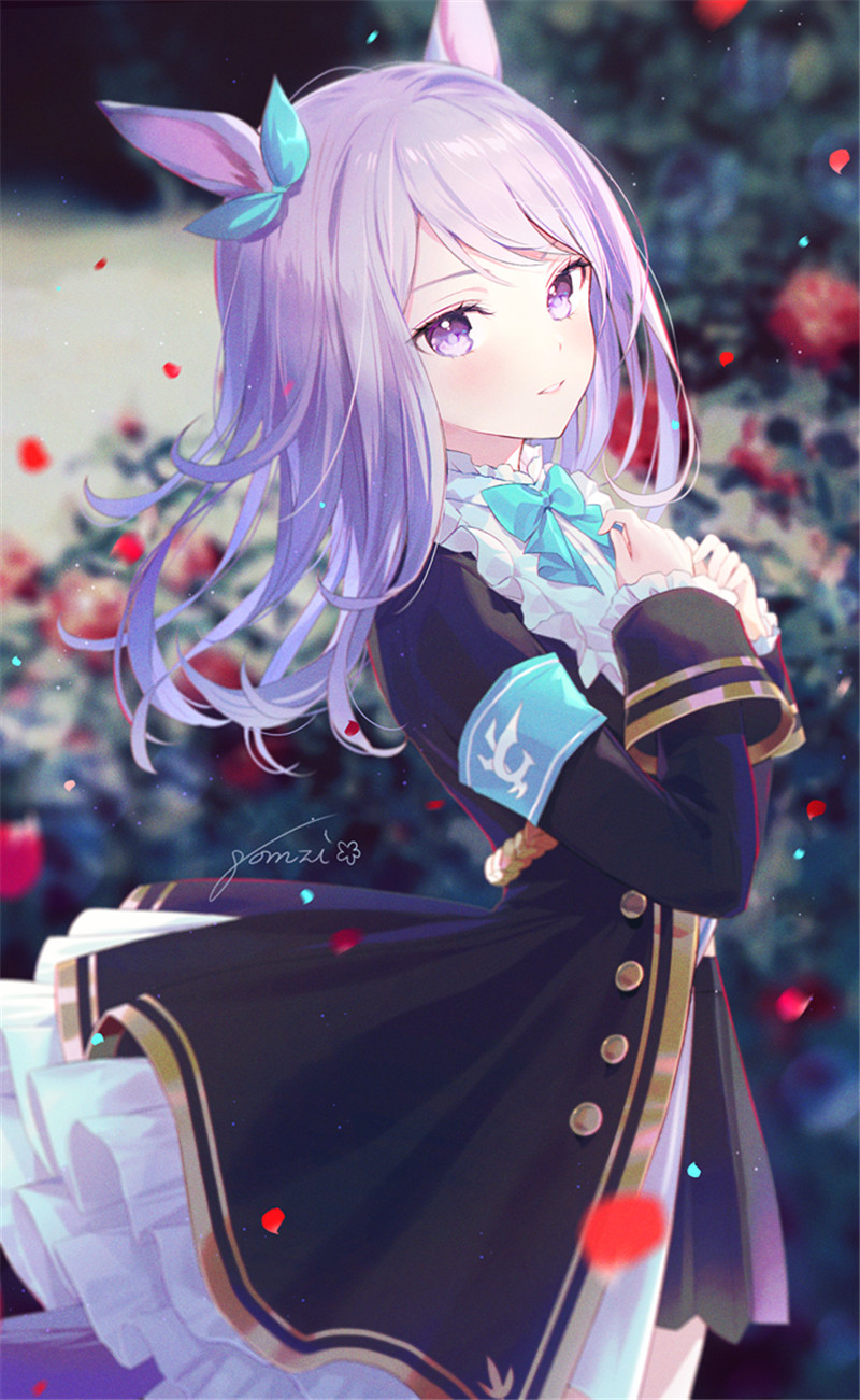 赛马娘系列角色目白麦昆图集画集插画动漫手机电脑壁纸图片素材