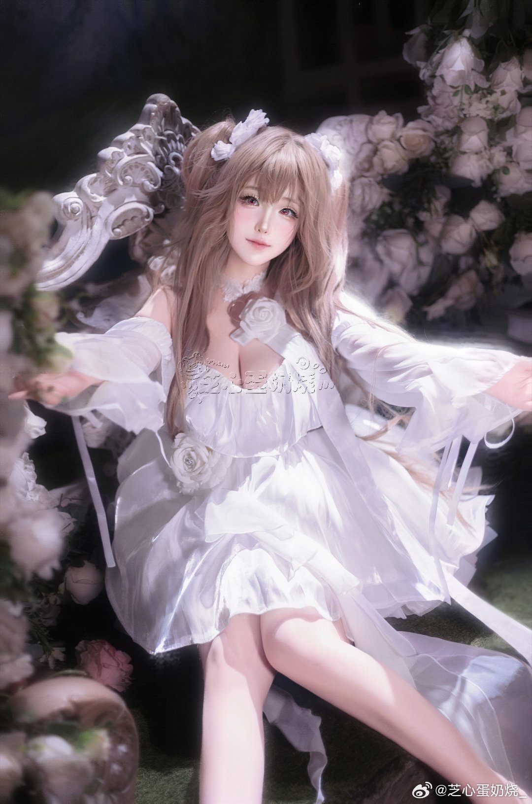 Cosplay | 老师的笑容……安克雷奇,最喜欢了!碧蓝航线