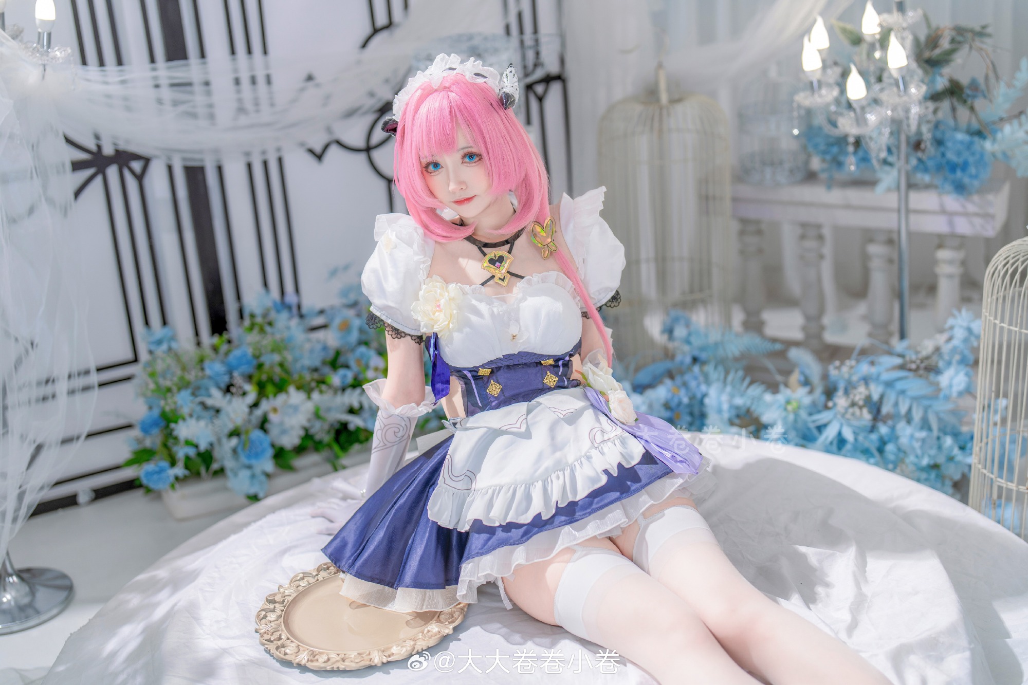 Cosplay | 嗨想我了嘛！宇宙第一美少女爱莉希雅来了哦❤️～