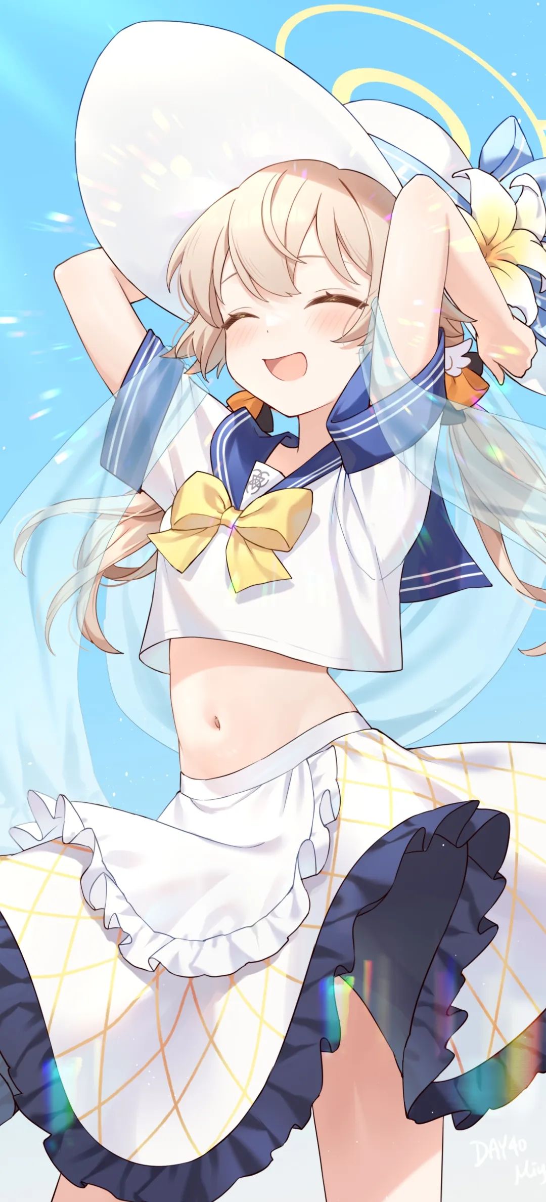 动漫壁纸 | 裂缝里长出的小蕨，正用绿意给时光补缀补丁