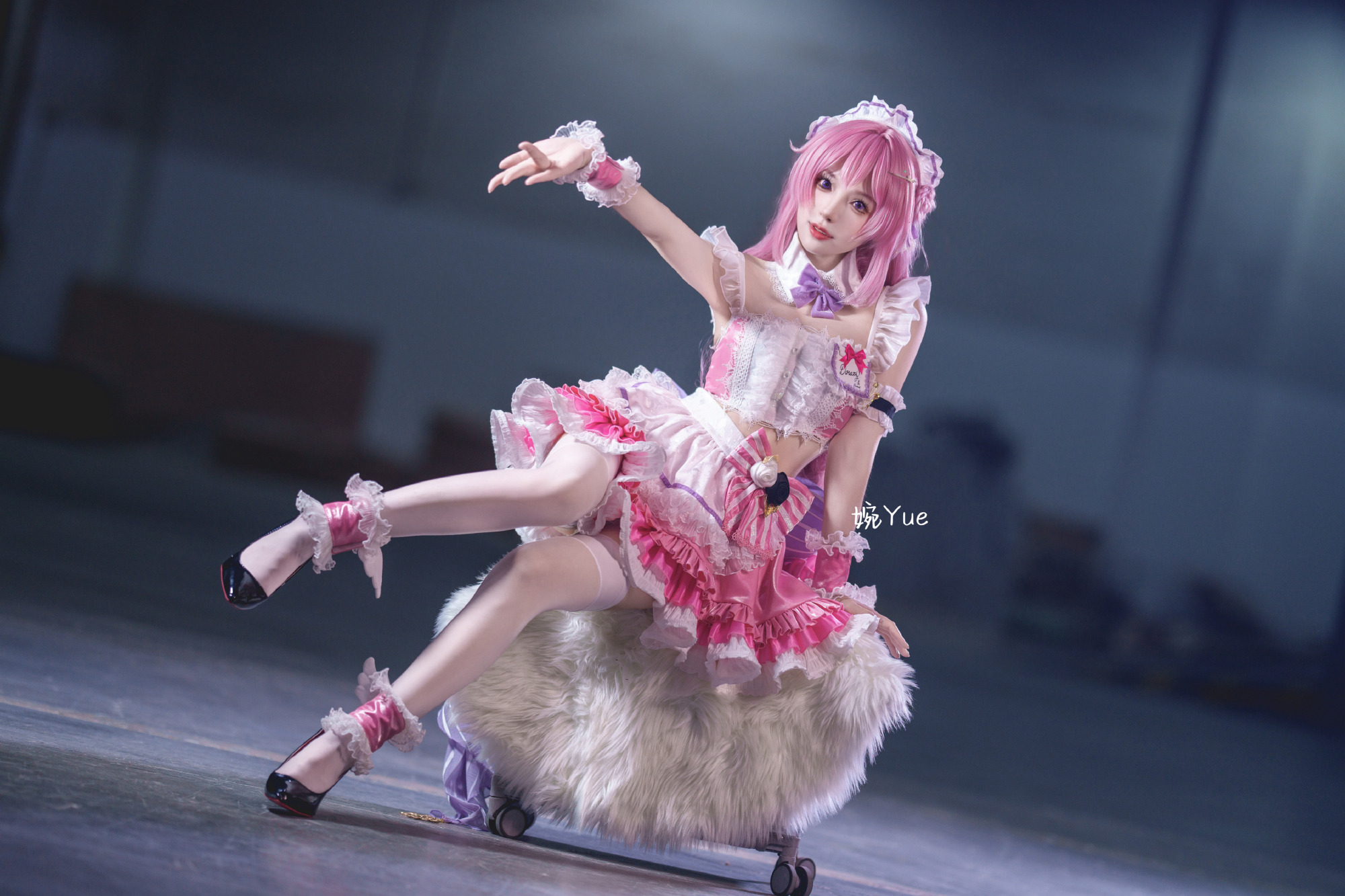 Cosplay|nikke:胜利女神 桃乐丝女仆cos@-婉Yue-