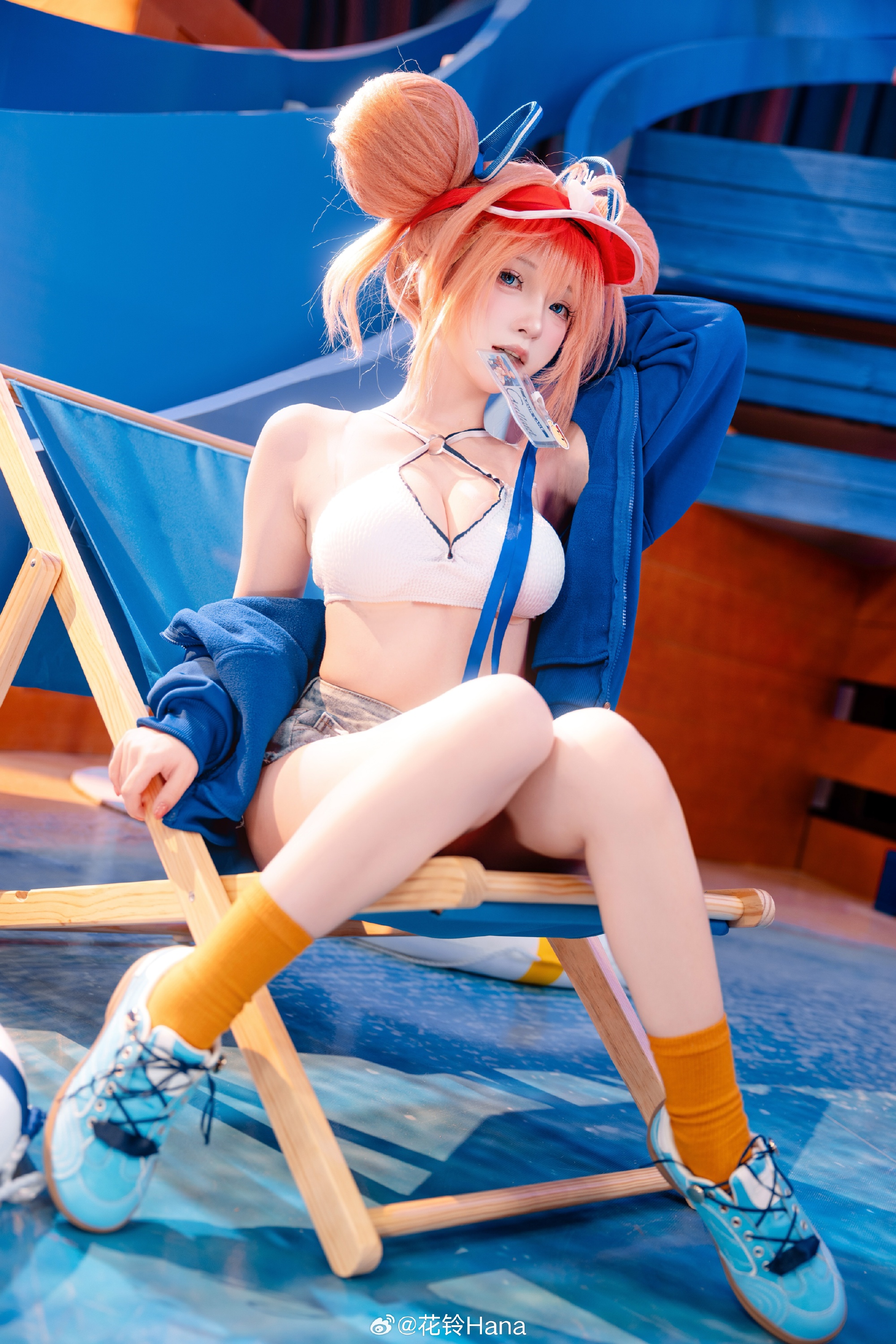 Cosplay｜指挥官，能看到我吗？ 碧蓝航线 勇气@花铃Hana