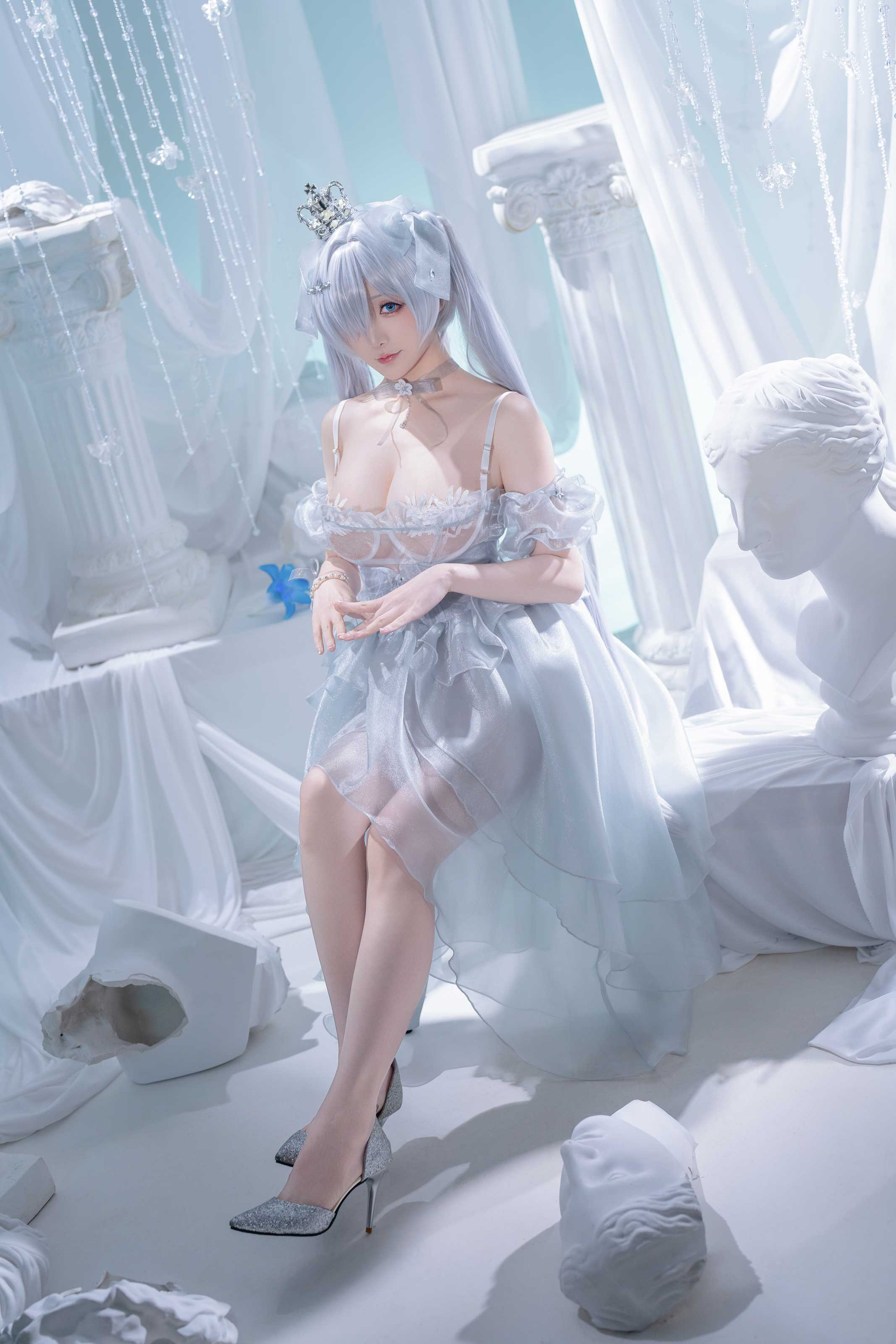 星之迟迟 2025年03月计划D Nikke胜利女神 灰姑娘,光影交织下的赛博童话与未来战姬的视觉诗篇