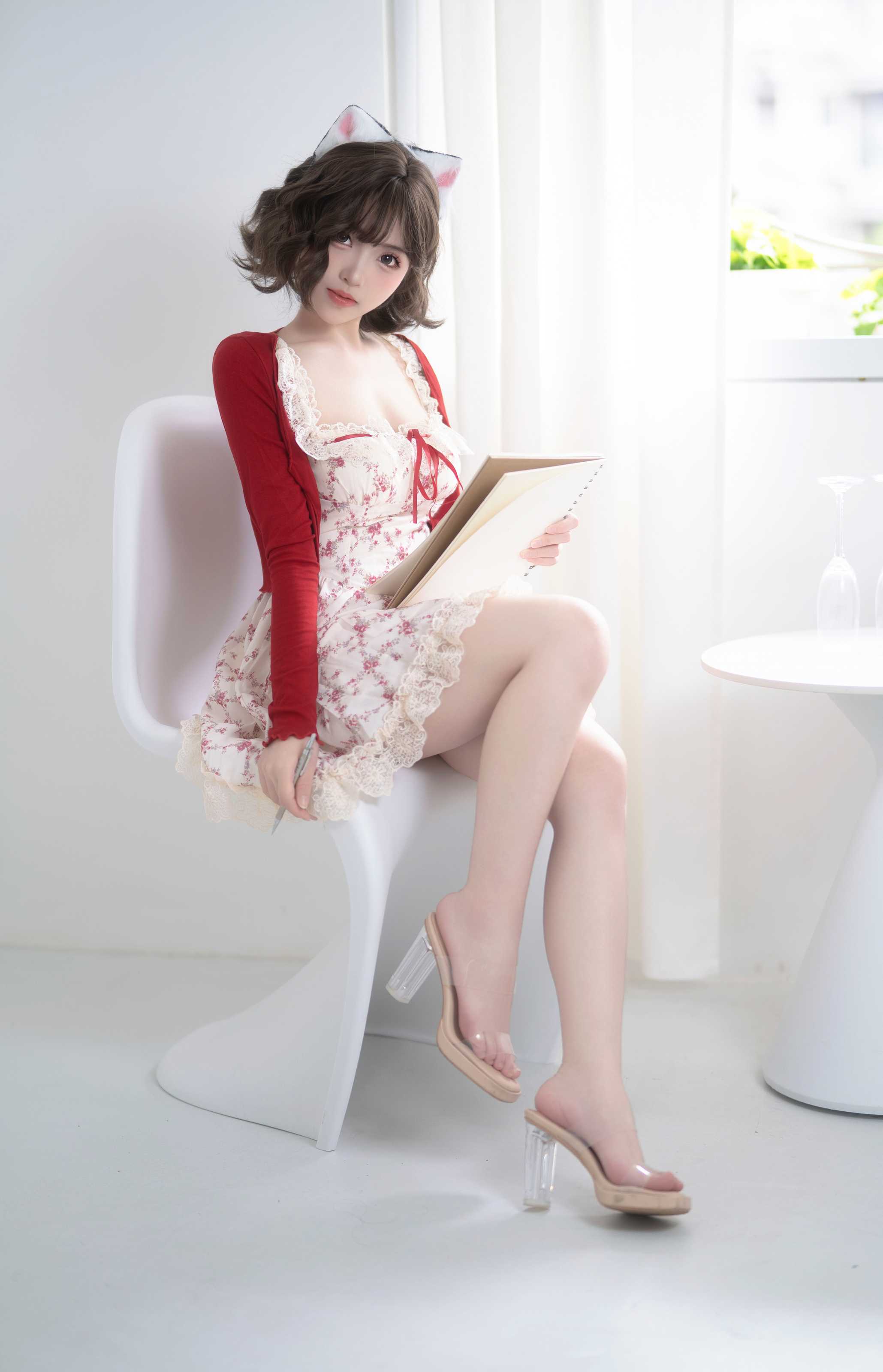 Bangni邦尼 限定女友，春日私语写真拍摄幕后全记录与摄影技巧分享